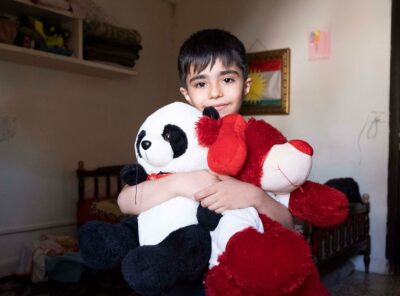 Adil (8) aus Syrien will seine Albträume besiegen