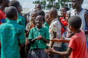 Schulkinder in Ostafrika